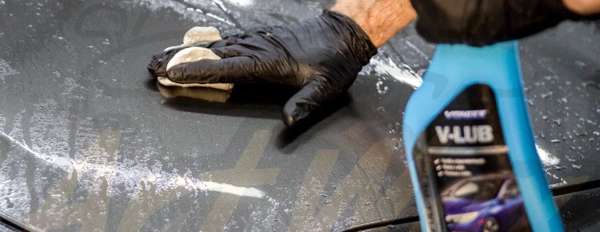 Descontaminação de Pintura Studio A - Estética Automotiva em Praia Grande.