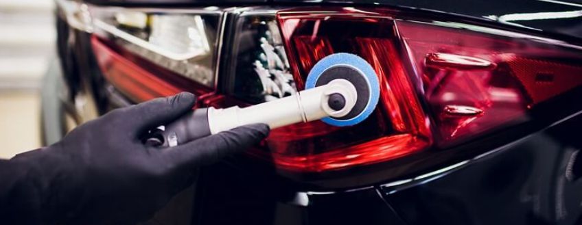 Revitalização de Farol Studio A - Estética Automotiva em Praia Grande.